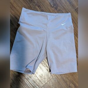 Nike Light Gray Athletic Shorts